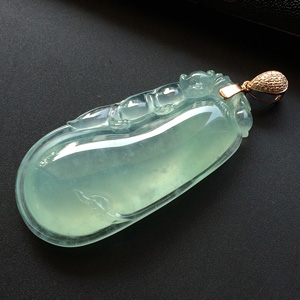 （超值推荐）冰种晴水福瓜挂件