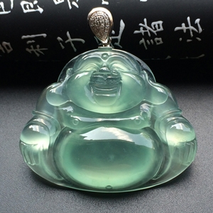 （超值推荐）冰种晴水玉佛挂件