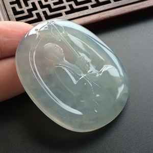 (超值推荐)冰种晴水地藏王挂件