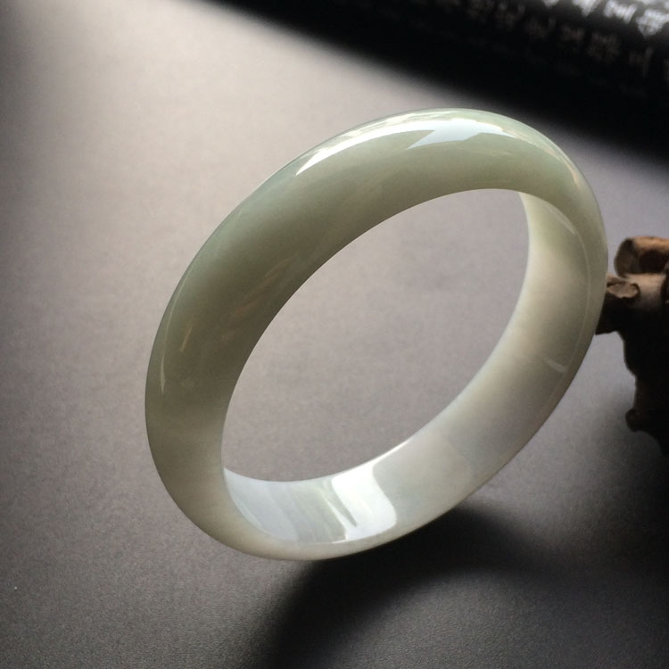 糯冰种晴水手镯（58.1mm）