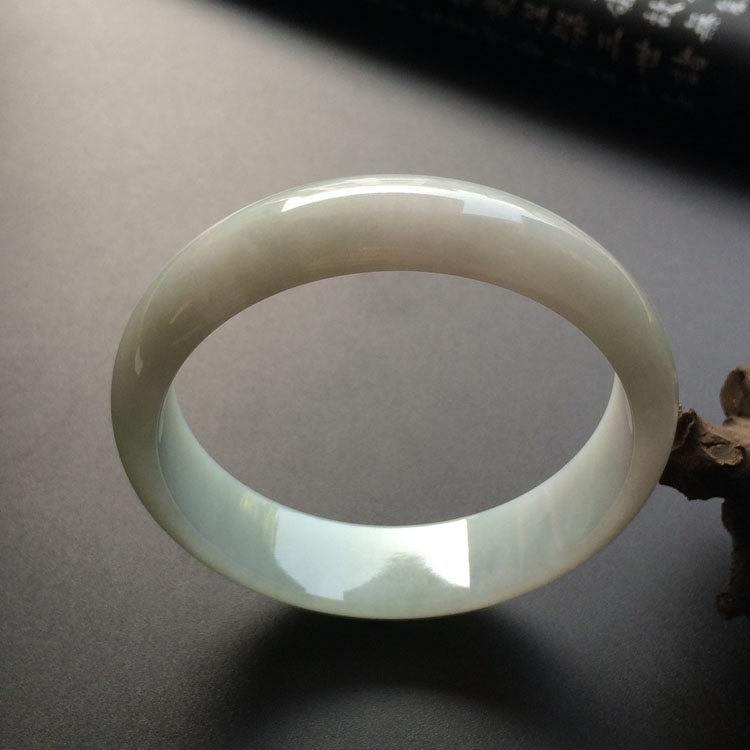 糯冰种晴水手镯（58.1mm）