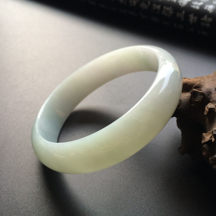 糯冰种晴水手镯（58.1mm）
