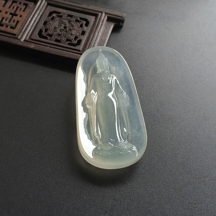 （超值推荐）冰种晴水大日如来挂件