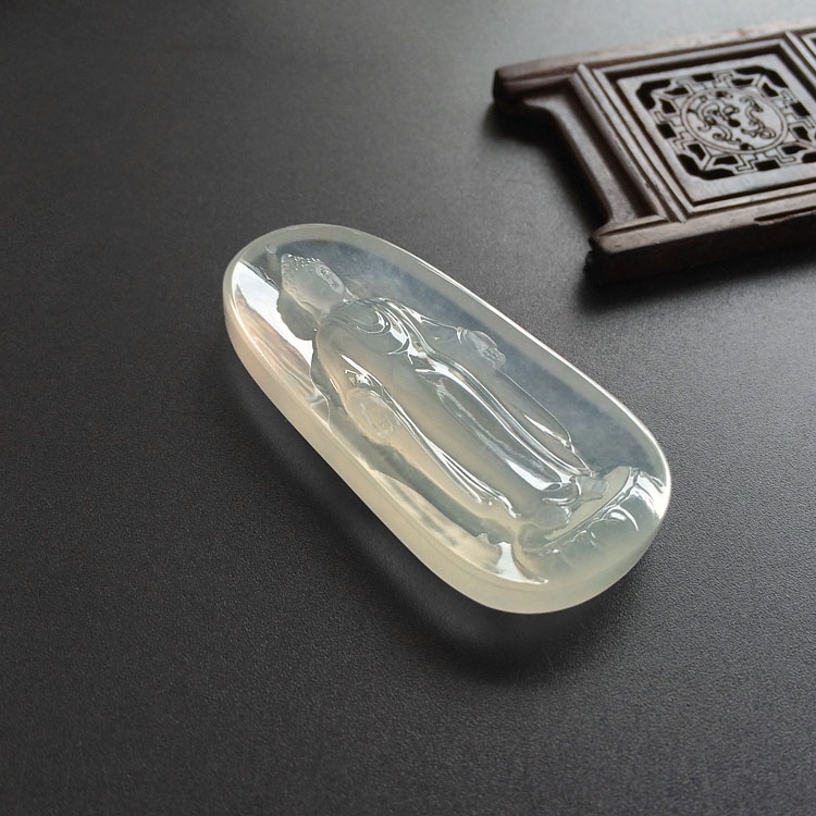 （超值推荐）冰种晴水大日如来挂件