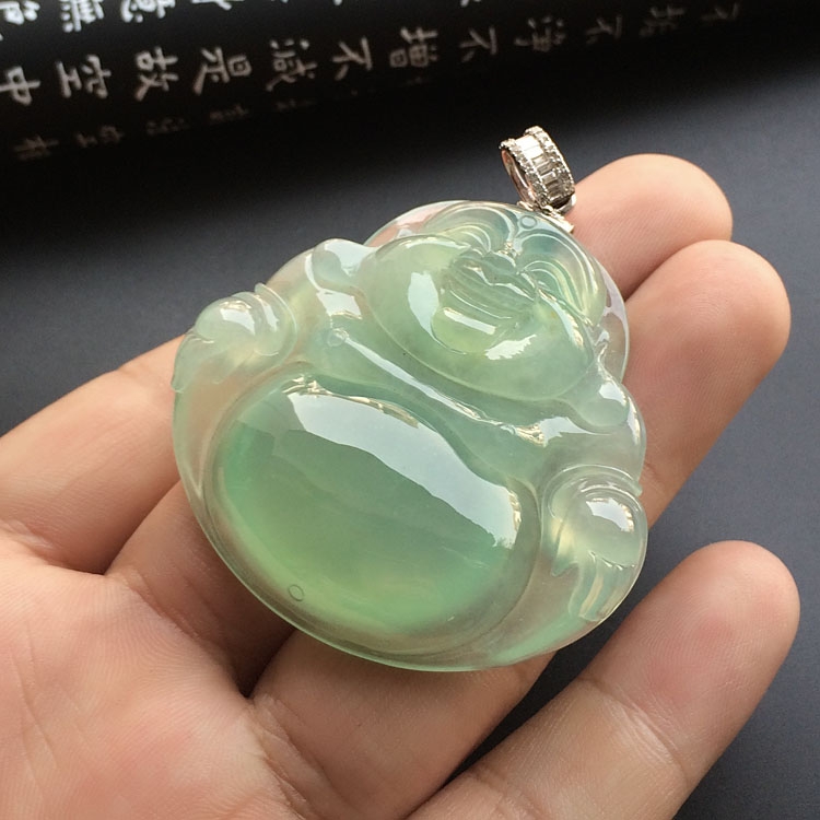 （超值推荐）冰种晴水玉佛挂件
