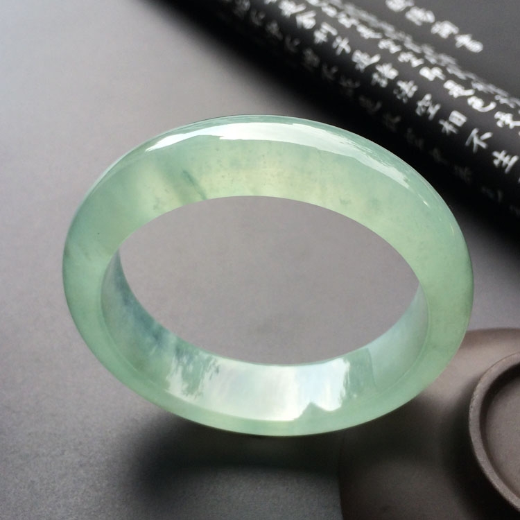 (超值推荐)冰种晴水手镯(58.1mm)