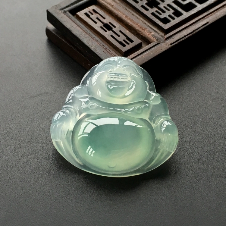 (超值推荐)冰种晴水玉佛挂件