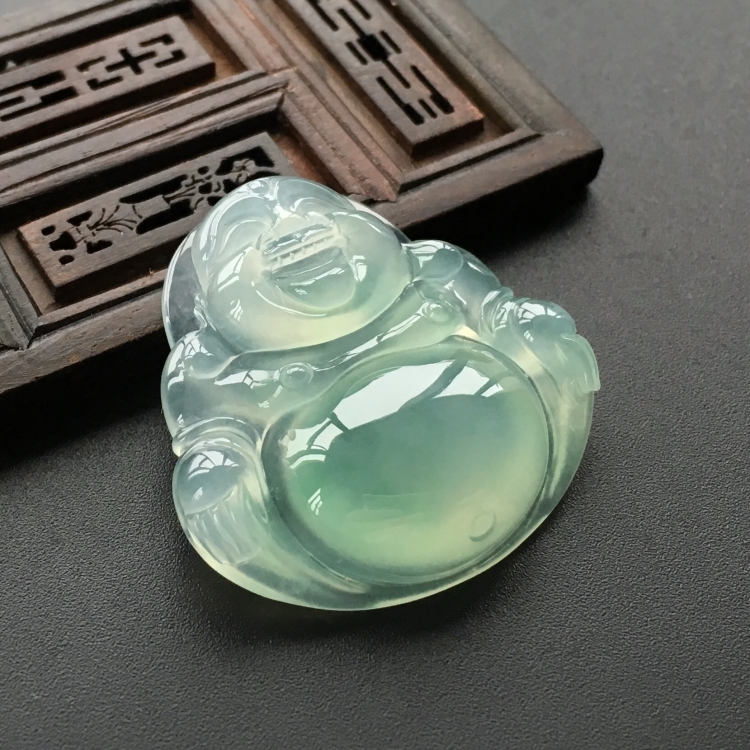 (超值推荐)冰种晴水玉佛挂件