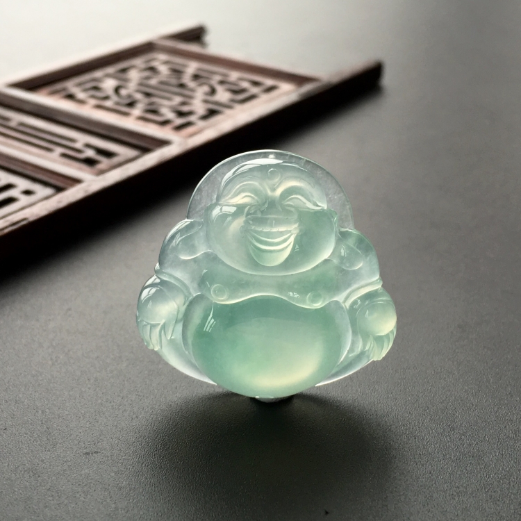 (超值推荐)冰种晴水玉佛挂件