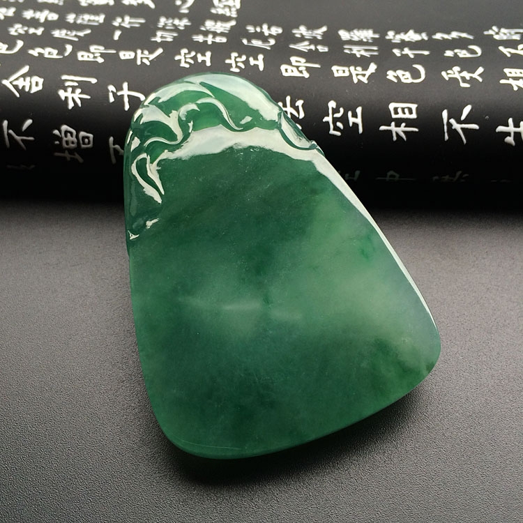 (超值推荐)冰种晴水飘花百年好合挂件