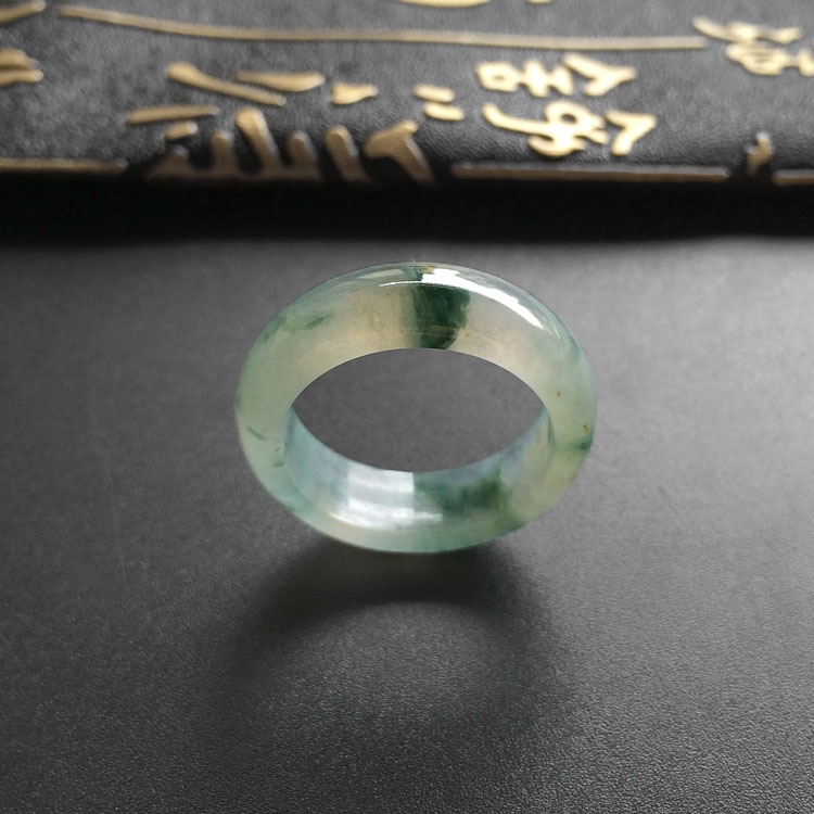 （超值推荐）冰种飘花指环