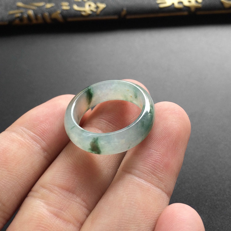 （超值推荐）冰种飘花指环
