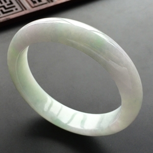 (超值推荐)糯冰种晴水手镯(55.5mm)