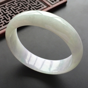 (超值推荐)糯冰种晴水手镯(55.4mm)