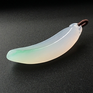 (超值推荐)冰种飘翠福瓜挂件