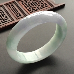 (超值推荐)糯冰种晴水紫罗兰手镯(57.5mm)