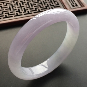 (超值推荐)糯冰种紫罗兰手镯(56mm)