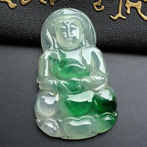 （超值推荐）冰种飘翠观音挂件
