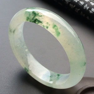 (超值推荐)冰种飘花手镯(57.6mm)