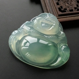 (超值推荐)冰种晴水玉佛挂件