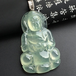 （超值推荐）冰种晴水观音挂件
