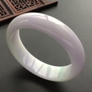 (超值推荐)糯冰种紫罗兰手镯(60.2mm)