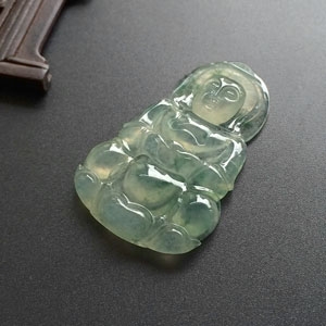 （超值推荐）冰种飘花观音挂件
