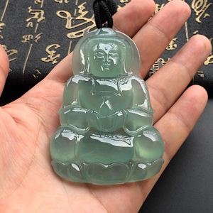 (超值推荐)冰种晴水观音挂件