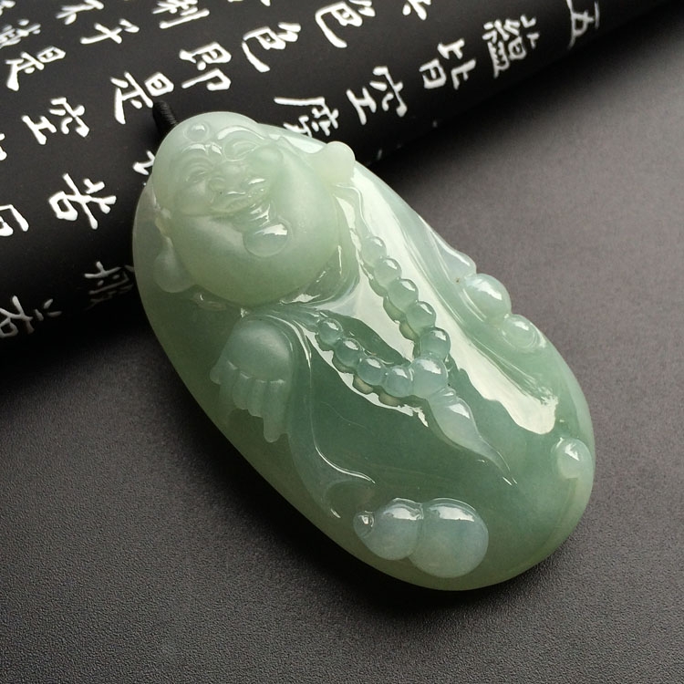 (超值推荐)糯冰晴水逍遥佛挂件