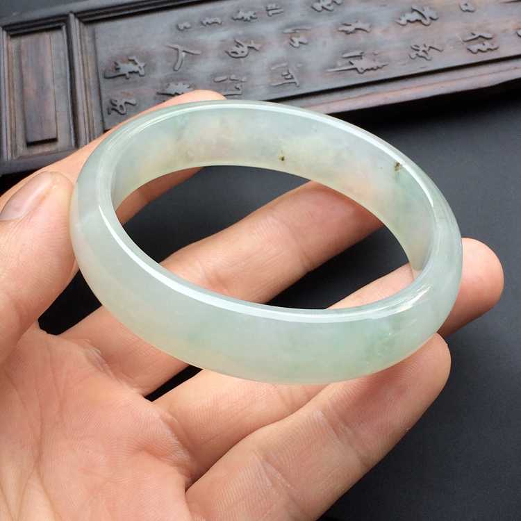 冰种晴水贵妃镯（54mm-47.5mm）