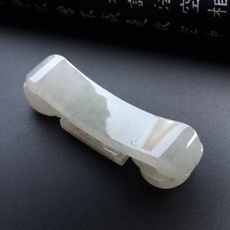 （超值推荐）糯冰种三彩腰缠万贯挂件