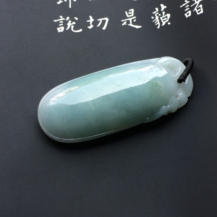 （超值推荐）糯冰种晴水福瓜挂件