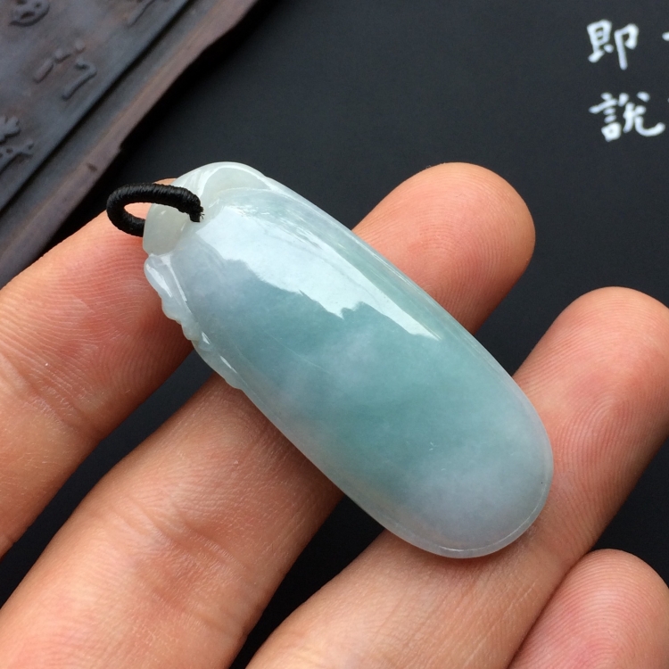 （超值推荐）糯冰种晴水福瓜挂件