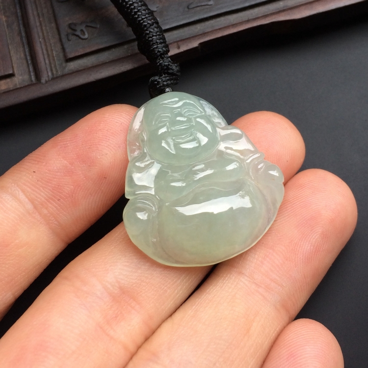 (超值推荐)冰种晴水玉佛挂件