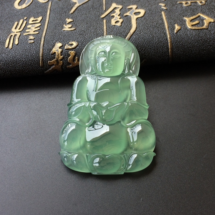 (超值推荐)冰种晴水观音挂件