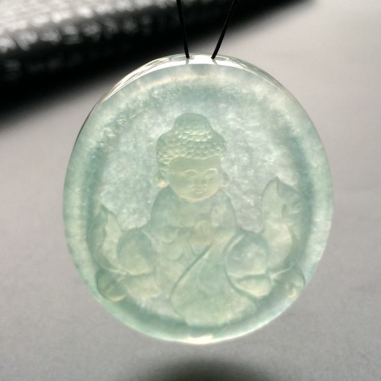 （超值推荐）冰种晴水宝宝佛挂件
