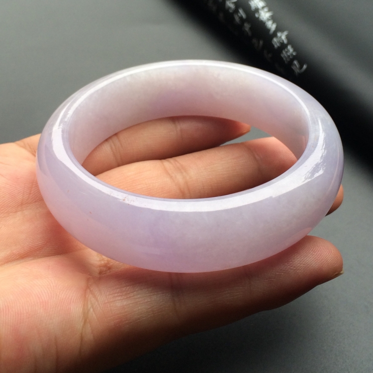 （超值推荐）糯冰种紫罗兰手镯（59mm）