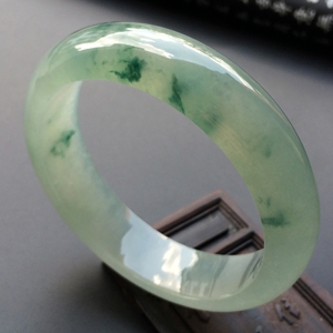 （超值推荐）冰种飘花手镯（57.5mm）