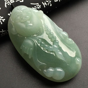 (超值推荐)糯冰晴水逍遥佛挂件