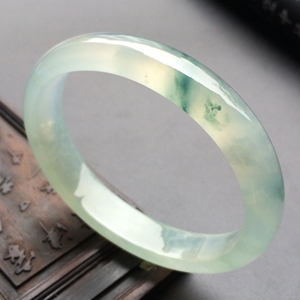 （超值推荐）冰种飘花贵妃镯（54mm-45.5mm）