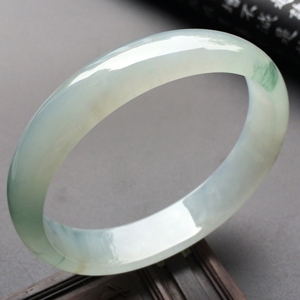 (超值推荐)冰种飘花贵妃手镯(58.4mm-51.4mm)