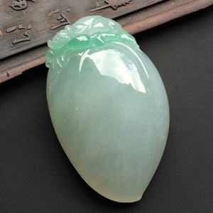 冰种晴水福瓜挂件