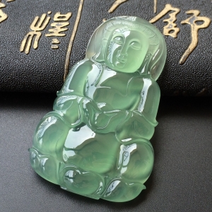 (超值推荐)冰种晴水观音挂件