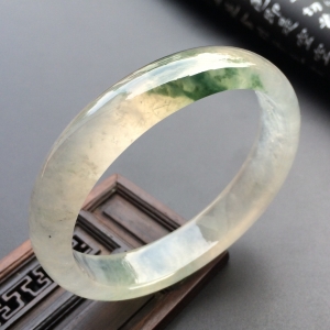 （超值推荐）冰种飘花贵妃镯（55mm-46.2mm）