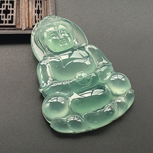 (超值推荐)冰种晴水观音挂件