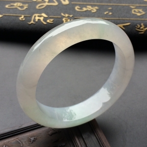 （超值推荐）冰种淡紫罗兰手镯（56.7mm）