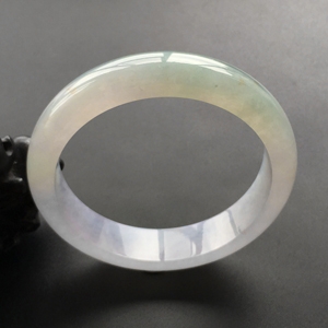 (超值推荐)冰种晴水淡紫罗兰手镯(57mm)