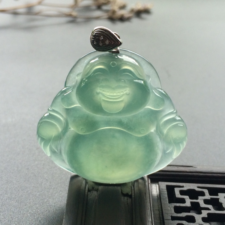 （超值推荐）冰种晴水玉佛挂件