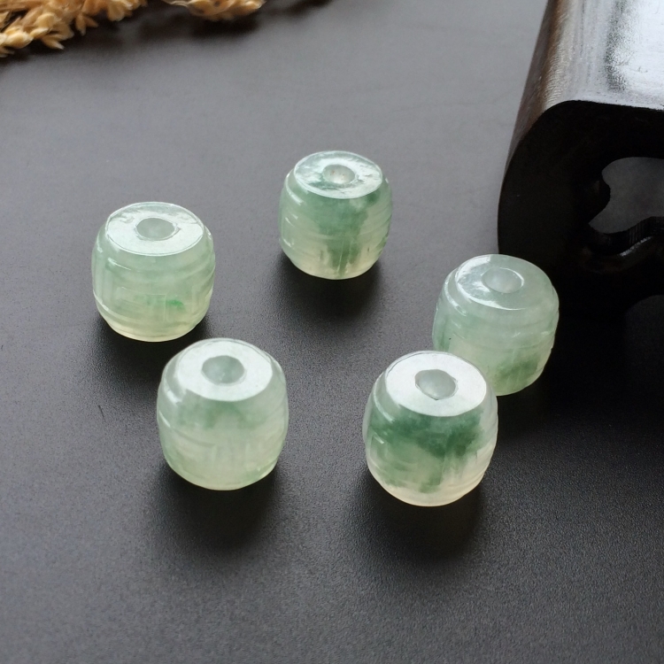 (超值推荐)冰种飘花仿古路路通挂件一批走