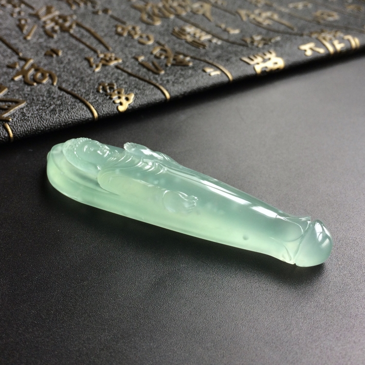 (超值推荐)冰种晴水释迦牟尼挂件